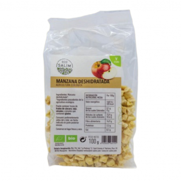 Manzana deshidratada 100g Int-Salim