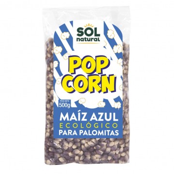 Maiz Azul para Palomitas SinGluten Bio 500g Solnatural