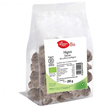 Higos Secos Bio 250g El Granero Integral