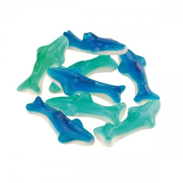 Golosinas Tiburones SinGluten 100g Trolli