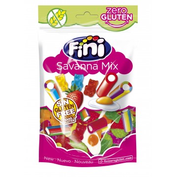 Golosinas Savanna Mix Regaliz SinGluten 80g Fini