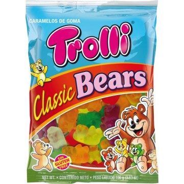 Golosinas Ositos SinGluten 100g Trolli