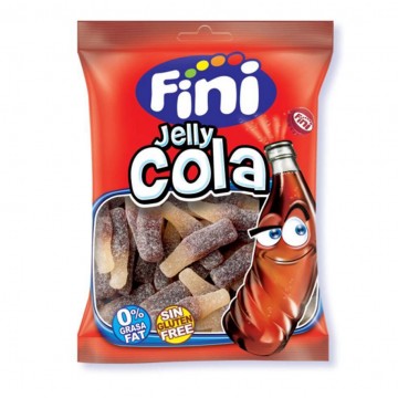 Golosinas Botellas Cola SinGluten 100g Fini