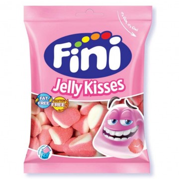 Golosinas Besos de Fresa SinGluten 100g Fini