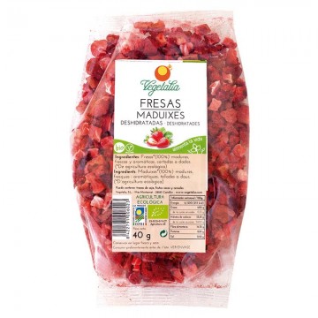 Fresas Liofilizadas Bio Vegan 40g Vegetalia