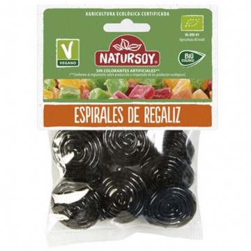 Espirales de Regaliz Bio Vegan 75g Natursoy