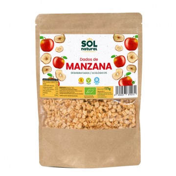 Dados de Manzana Bio 125g Solnatural