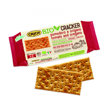 Crackers Tomate Oregano Bio 250g Crich