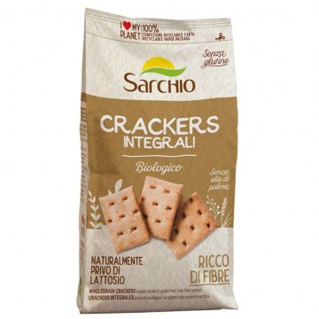 Crackers Integrales Eco SinGluten 180g Sarchio