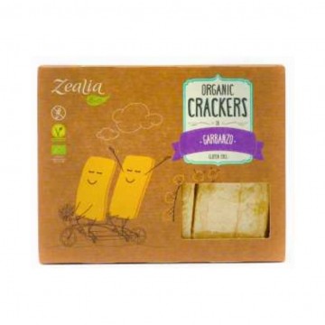 Crackers de Garbanzos SinGluten Bio Vegan 120g Zealia