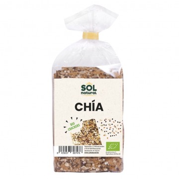 Crackers con Semillas de Chia Bio 200g Solnatural