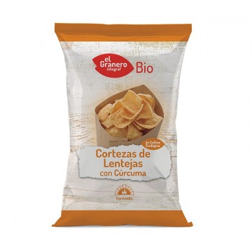 Cortezas de Lentejas con Curcuma Bio 65g El Granero Integral