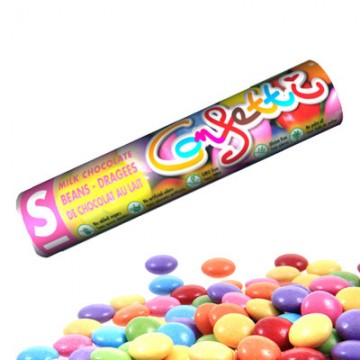 Confetti chocolate con Stevia SinGluten 20x22g Sweet Switch