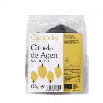 Ciruelas de Agen Sin Hueso Eco 250g Oleander