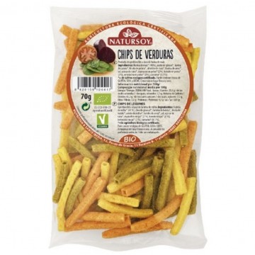 Chips de Verduras Bio Vegan 70g Natursoy