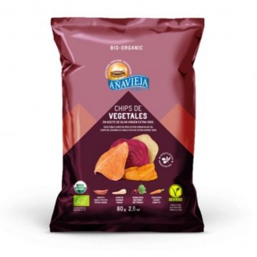 Chips de Vegetales Vegan 80g Añavieja