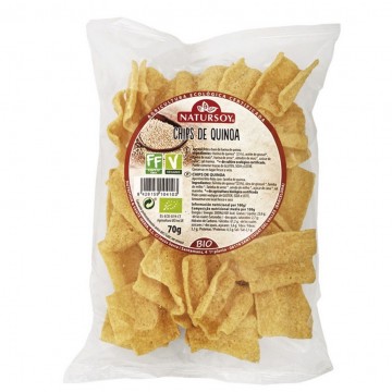 Chips de Quinoa Vegan Bio 70g Natursoy