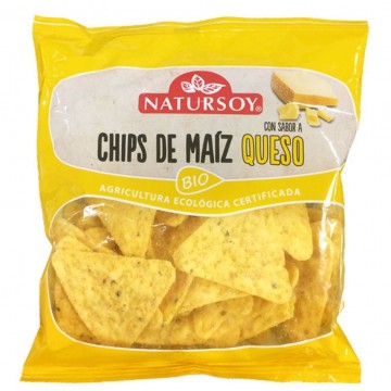 Chips de Maiz Sabor Queso Bio 75g Natursoy