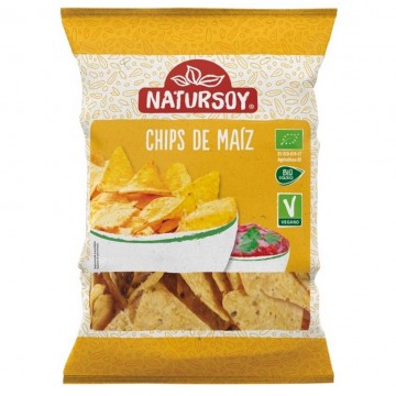 Chips de Maiz Bio Vegan 125g Natursoy