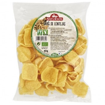 Chips de Lentejas Bio Vegan 65g Natursoy