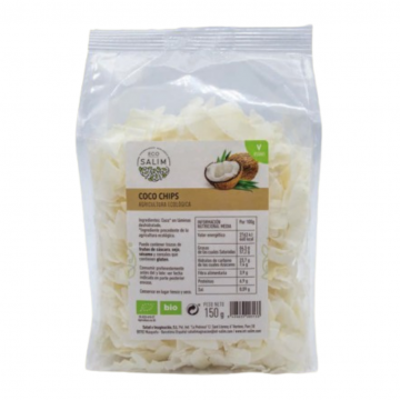 Chips de Coco deshidratado Bio Vegan 150g Eco-Salim