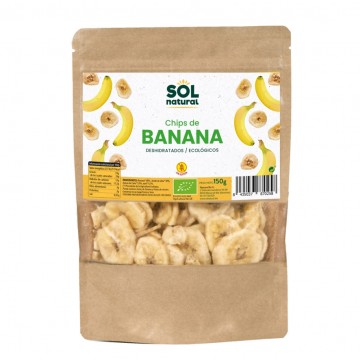 Chips de Banana Bio 150g Solnatural