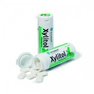 Chicles Xylitol Sabor Hierbabuena SinGluten 30uds Miradent