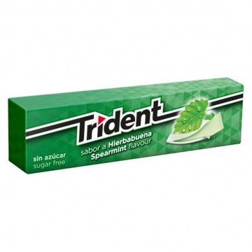 Chicles Sabor Hierbabuena Sticks 24paquetes Trident