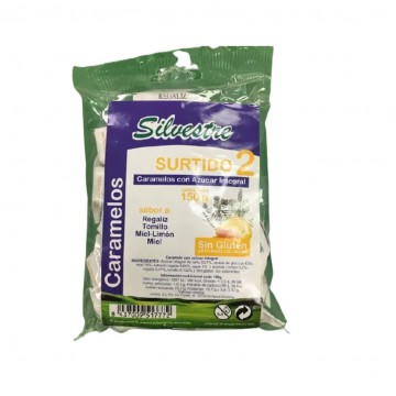 Caramelos Surtido Nº 2 SinGluten 150g Silvestre