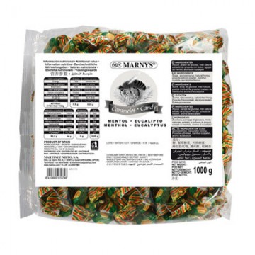 Caramelos Propolis, Miel, Menta y Eucaliptus 1kg Marnys