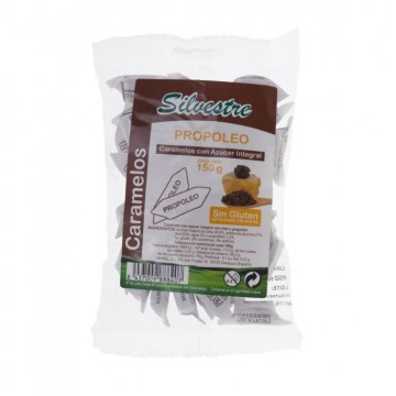 Caramelos Propoleo con Azucar Integral Silvestre SinGluten 110g Silvestre