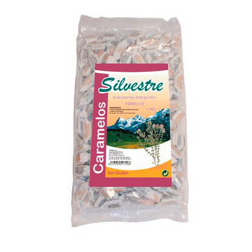 Caramelos Integrales de Tomillo Silvestre SinGluten 1kg Silvestre