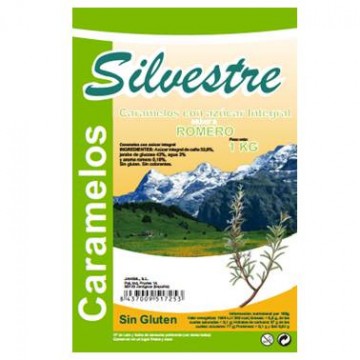 Caramelos Integrales de Romero Silvestre SinGluten 1kg Silvestre