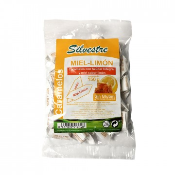 Caramelos Integrales de Miel y Limon SinGluten 150g Silvestre