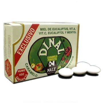 Caramelos Dinal de Miel de Eucalipto 30 grajeas Nale