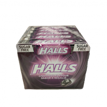 Caramelos de Regaliz SinAzucar 20uds Halls