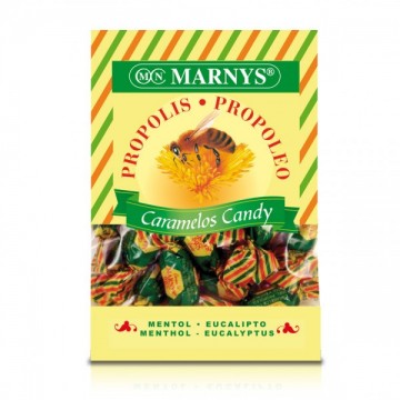 Caramelos de Propolis Miel Menta y Eucalipto 60g Marnys