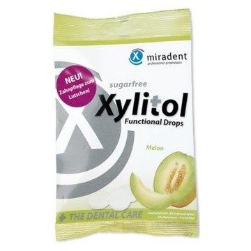 Caramelos de Melon con Xylitol SinGluten SinAzucar 60g Miradent