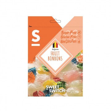 Caramelos de Frutas SinGluten SinAzucar 100g Sweet Switch