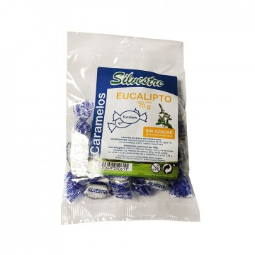 Caramelos de Eucalipto Silvestre SinAzucar 70g Silvestre