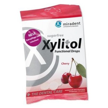 Caramelos de Cereza con Xylitol Sin Gluten 26uds Miradent