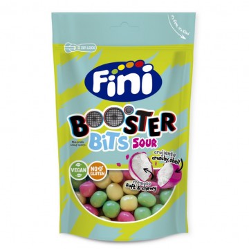 Booster Bits Sour Masticable Vegan SinGluten 165g Fini