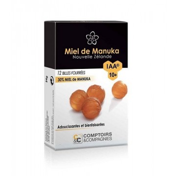 Bolas Rellena de Miel de Manuka 12uds Comptoirs & Compagnies