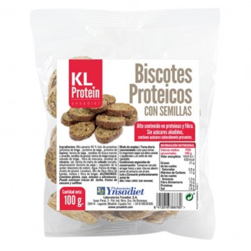 Biscotes Proteicos con Semillas 100g Ynsadiet