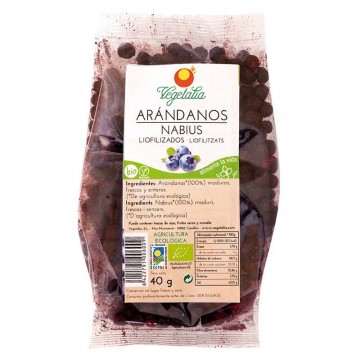 Arandano Negro Liofilizado Bio 40g Vegetalia