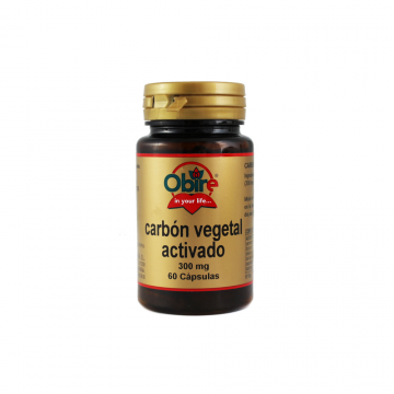 CARBON VEGETAL ACTIVADO 300MG  60CAPS