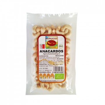 Anacardos SinGluten Bio 100g Bioprasad