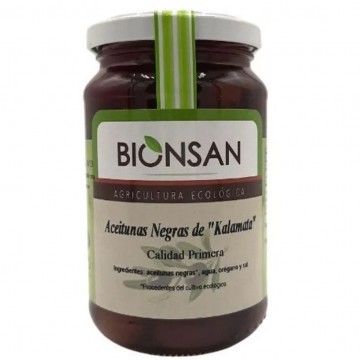 Aceitunas Negras Kalamata Bio 200g Bionsan