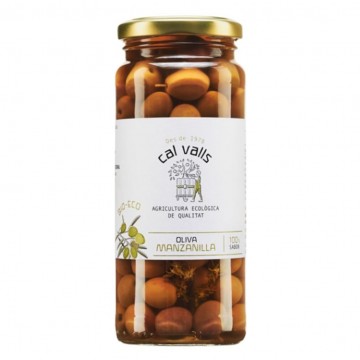 Aceitunas Manzanilla Verde Eco 200g Cal Valls