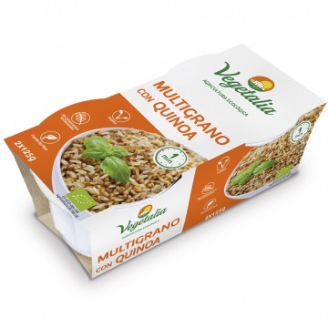 Vasitos Multigrano con Quinoa Bio Vegan 2x125g Vegetalia